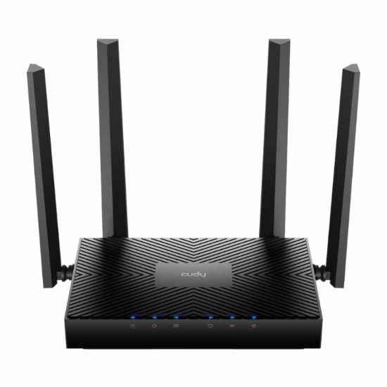 Picture of Cudy AX3000 5-Port Gigabit Dual-Band Wi-Fi 6 Mesh Router – Black