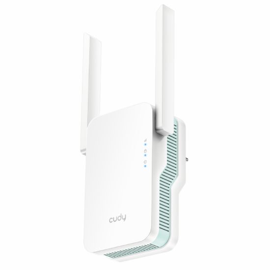 Picture of Cudy AX1500 Dual-Band Wi-Fi 6 Range Extender (Wall Plug)-White