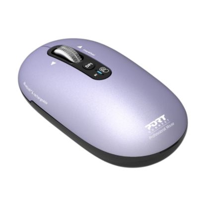 Picture of Port Connect PURE MAC Rechargeable Wireless and Bluetooth Mouse - Iris