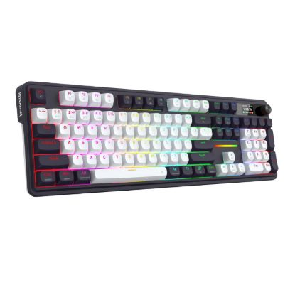 Picture of Redragon K762WB-RGB-PRO LCD Full-size Gasket Mechanical Keyboard - Black