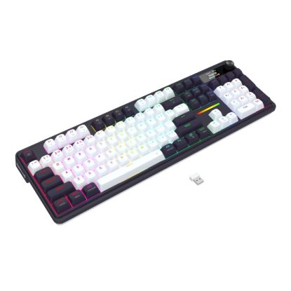 Picture of Redragon K762WB-RGB-PRO LCD Full-size Gasket Mechanical Keyboard - Black