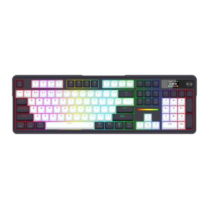 Picture of Redragon K762WB-RGB-PRO LCD Full-size Gasket Mechanical Keyboard - Black