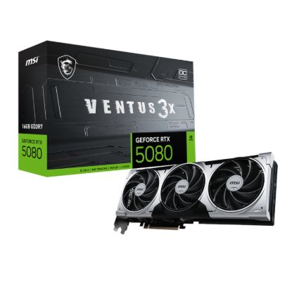 Picture of MSI GeForce RTX 5080 16G VENTUS 3X OC PLUS Graphics Card