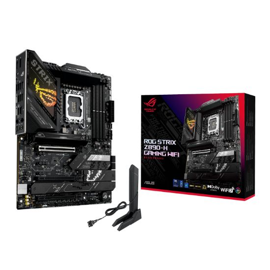Picture of Asus ROG Strix Z890-H GAMING WIFI Intel LGA1851 ATX Motherboard