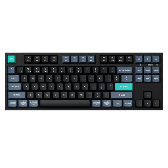 Picture of Keychron B33 80% TKL Wireless Keyboard and Mouse Combo – Black/Green