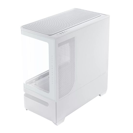 Picture of ASUS Prime AP202 ARGB Micro-ATX Gaming Chassis - White
