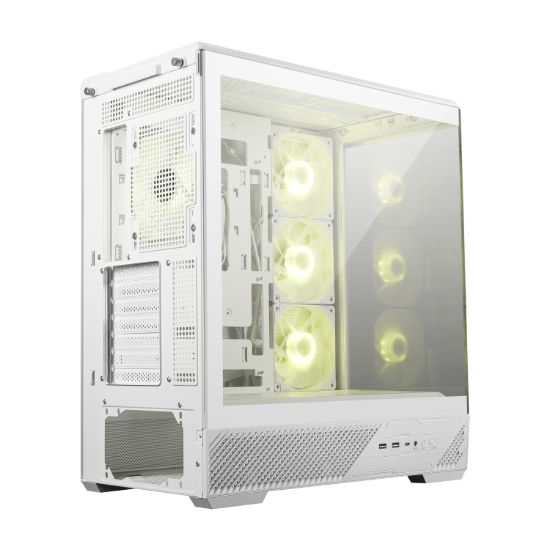 Picture of MSI MAG PANO 130R PZ ATX Gaming Chassis - White