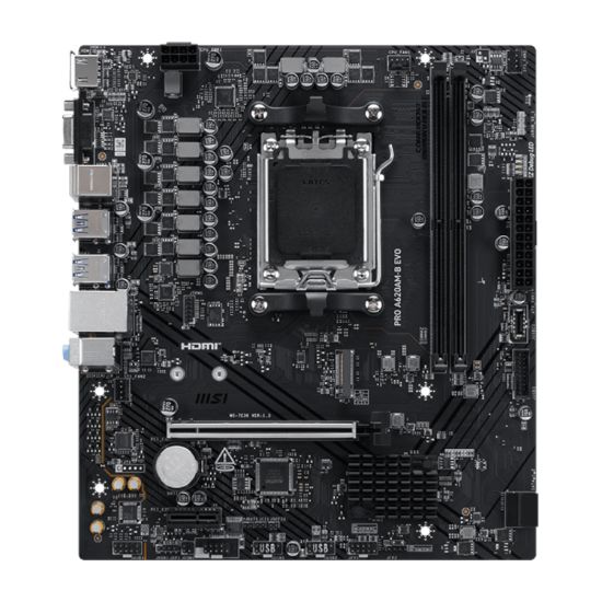Picture of MSI PRO A620AM-B EVO AM5 M-ATX Motherboard