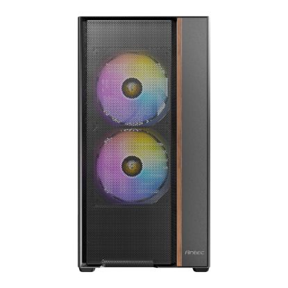 Picture of Antec FLUX Rear ARGB ATX Mid Tower Gaming Chassis - Black