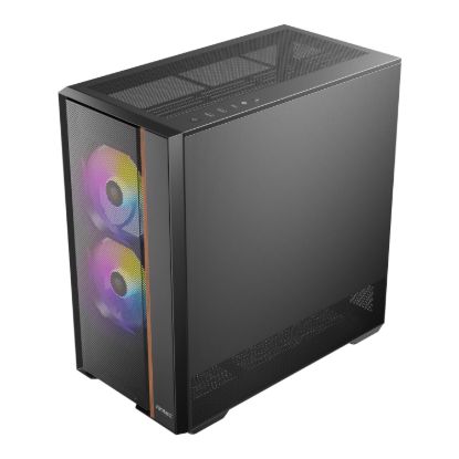 Picture of Antec FLUX Rear ARGB ATX Mid Tower Gaming Chassis - Black