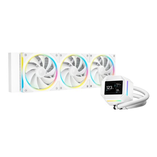 Picture of DeepCool LM360 ARGB 360mm AIO CPU Liquid Cooler - White