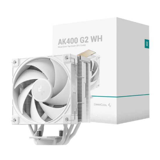 Picture of DeepCool AK400 G2 120mm CPU Air Cooler – White