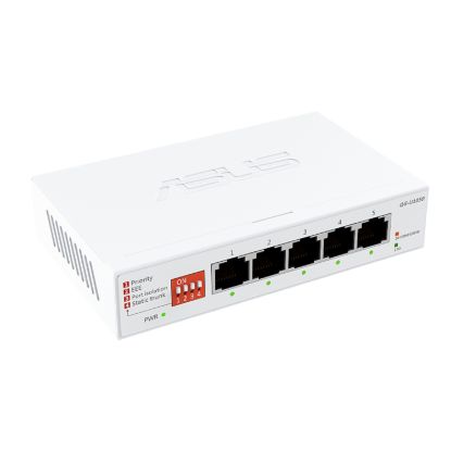 Picture of ASUS 5×2.5G Unmanaged Network Switch – White