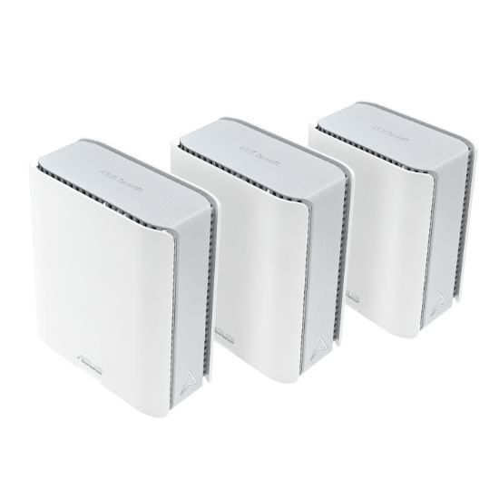 Picture of ASUS ZenWiFi BT10 Wi-Fi 7 Tri-Band 10G AiMesh Router Node (3-Pack) – White