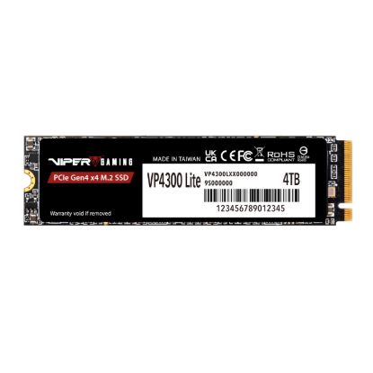 Picture of Patriot VP4300 Lite 4TB M.2 PCIe Gen 4 x4 NVMe SSD