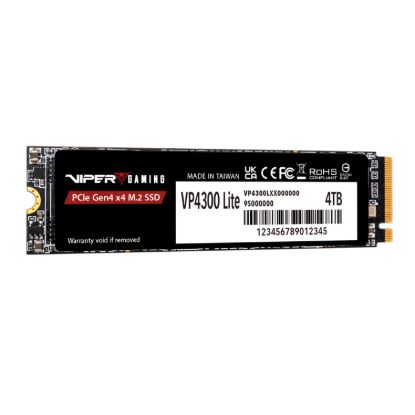 Picture of Patriot VP4300 Lite 4TB M.2 PCIe Gen 4 x4 NVMe SSD