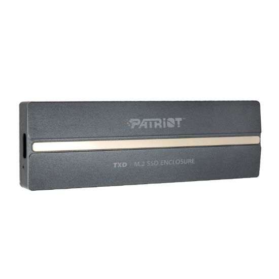 Picture of Patriot TXD PCIe M.2 2280 USB 3.2 Gen2 SSD Enclosure - Grey