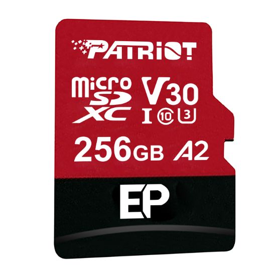 Picture of Patriot EP Series 256GB MICRO SDXC V30 A2 (w/o Adaptor)