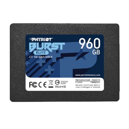 Picture of Patriot Burst Elite 960GB 2.5" SATA III SSD