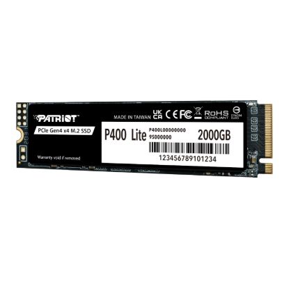 Picture of Patriot P400 Lite 2TB M.2 PCIe Gen 4 x4 NVMe SSD