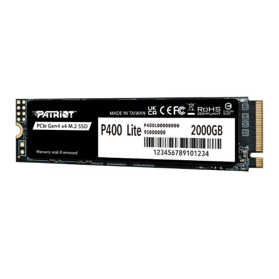 Picture of Patriot P400 Lite 2TB M.2 PCIe Gen 4 x4 NVMe SSD