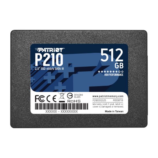 Picture of Patriot P210 512GB 2.5 Inch SATAIII SSD