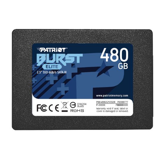 Picture of Patriot Burst Elite 480GB 2.5" SATA III SSD
