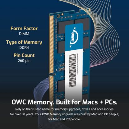 Picture of OWC 32GB DDR4 2666MHz SODIMM Memory Upgrade Kit (Mac Mini 2018/iMac 2017-2020)