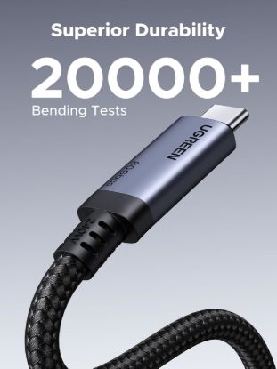Picture of UGREEN USB4 Gen4 240W USB-C to USB-C Cable (Black)