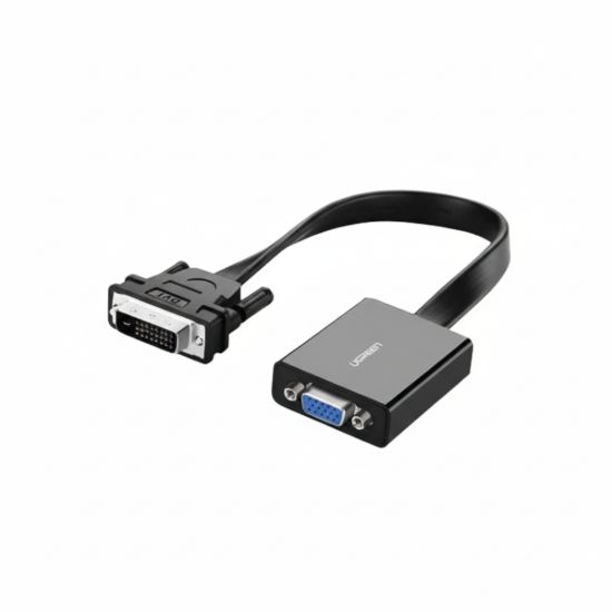 Picture of UGREEN DVI-D 24+1 to VGA Active Video Adapter (Male to Female) – Black