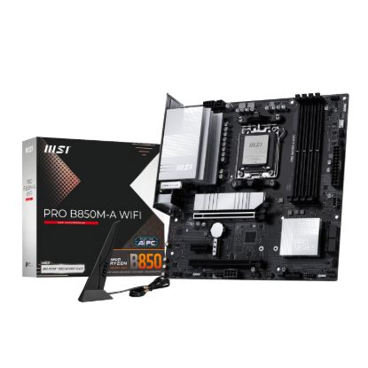 Picture of MSI PRO B850M-A WIFI AM5 DDR5 M-ATX Motherboard