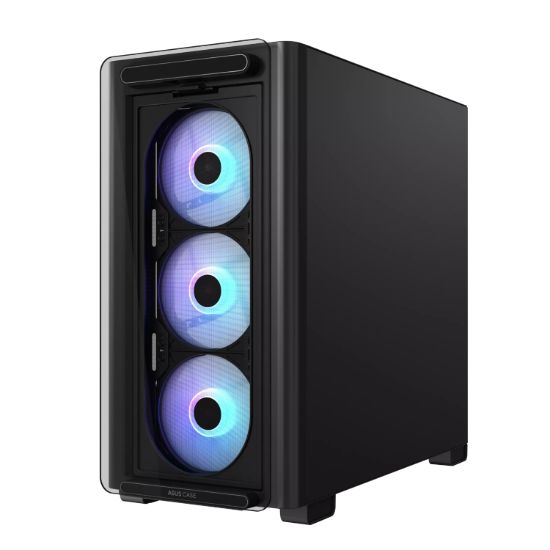 Picture of Asus A23 PLUS ARGB Micro-ATX Gaming Chassis - Black