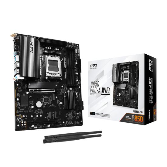 Picture of ASRock B850 Pro-A Wi-Fi AM5 ATX Motherboard