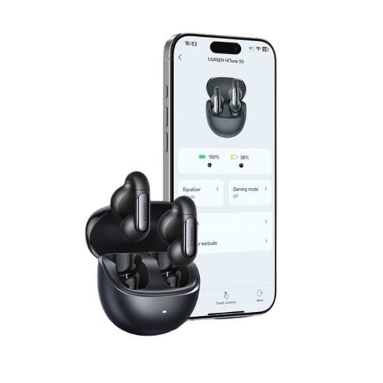 Picture of UGREEN HiTune S5 Open-Ear TWS Earbuds–Black