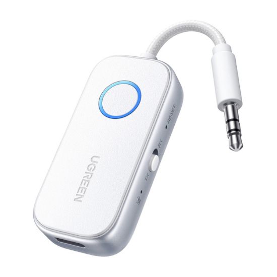 Picture of UGREEN 3.5mm Bluetooth 5.4 Audio Receiver/Transmitter - White