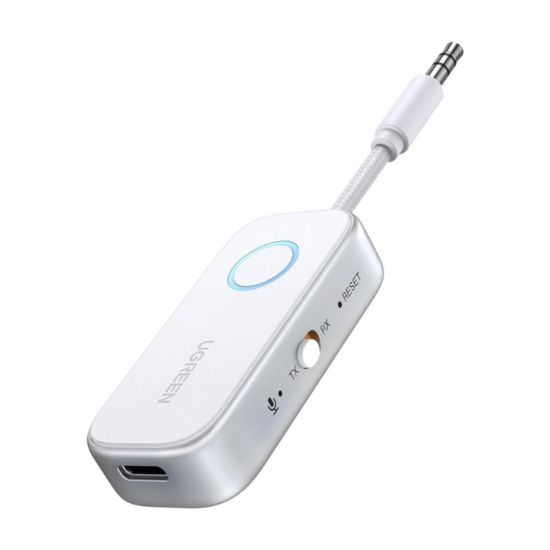 Picture of UGREEN 3.5mm Bluetooth 5.4 Audio Receiver/Transmitter - White