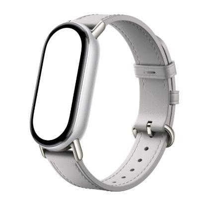Picture of Xiaomi Smart Band 10 Leather Strap - Grey