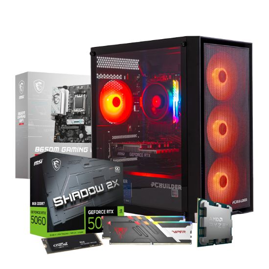 Picture of PCBuilder Ryzen 5 8400F RECON Windows 11 Gaming PC