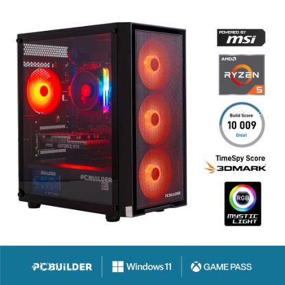 Picture of PCBuilder Ryzen 5 8400F PHANTOM Windows 11 Gaming PC