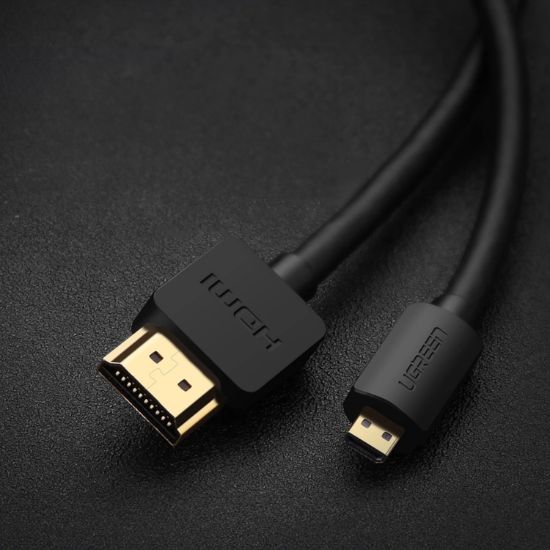 Picture of UGREEN HD127 Micro HDMI to HDMI 2.0 Cable 1.5M - Black