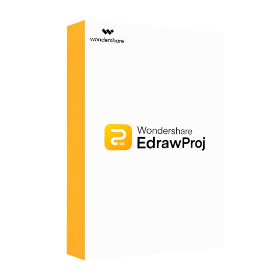 Picture of Wondershare EdrawProj Individual (Digital Annual License)