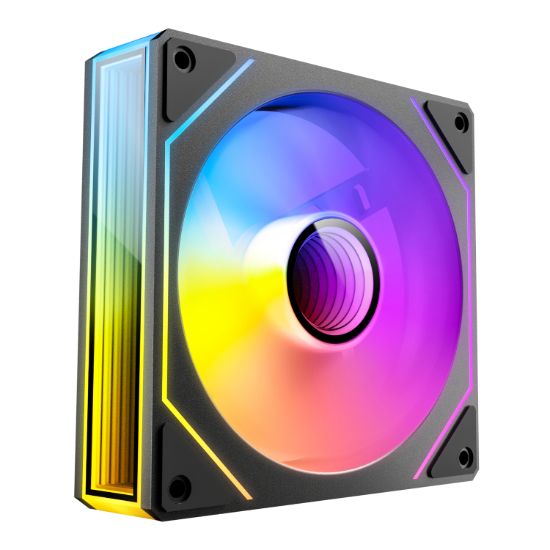 Picture of Antec VISION PWM 120mm ARGB Infinity Mirror Case Fan 3 Pack Black
