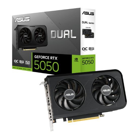 Picture of Asus Nvidia GeForce RTX 5050 Dual OC 8GB GDDR6 Graphics Card