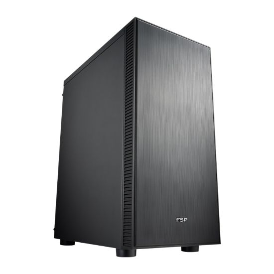 Picture of FSP CMT223S ATX Mid Tower Chassis - Black