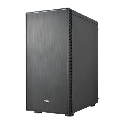 Picture of FSP CMT223S ATX Mid Tower Chassis - Black
