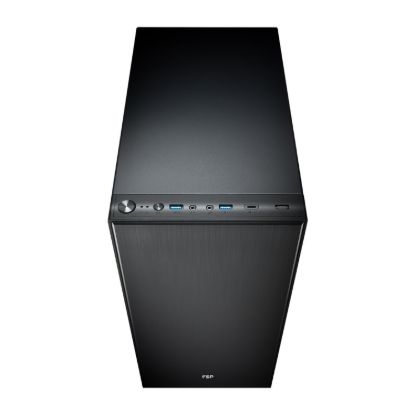 Picture of FSP CMT223S ATX Mid Tower Chassis - Black
