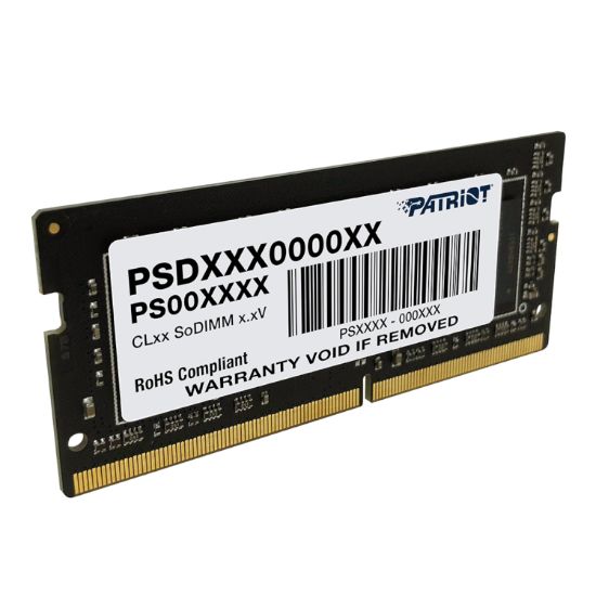 Picture of Patriot Signature Line 8GB 3200MHz DDR4 Dual Rank SODIMM Notebook Memory