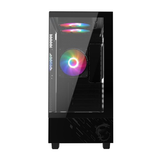Picture of MSI PAG PANO M110A Micro-ATX Gaming Chassis – Black