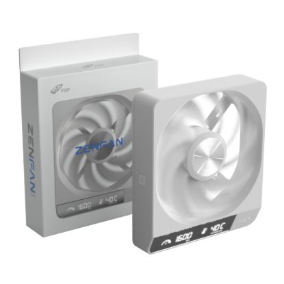 Picture of FSP ZENFAN 120mm PWM Smart Fan - White