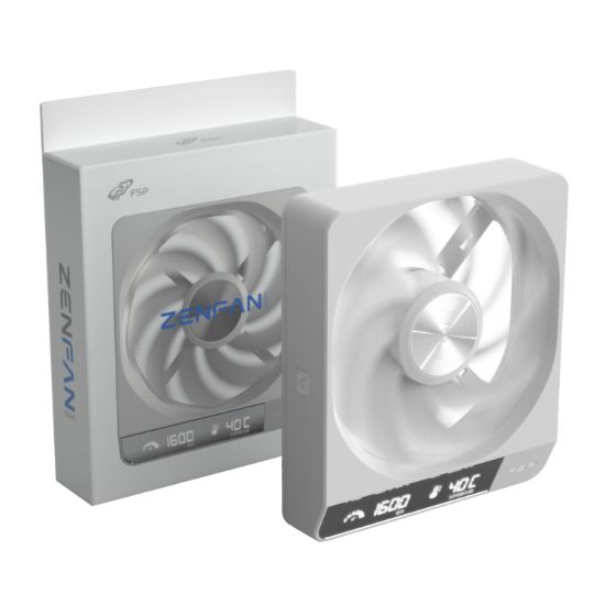 Picture of FSP ZENFAN 120mm PWM Smart Fan - White